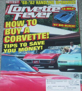 CORVETTE FEVER 1994 SEPT - CALLAWAY LM, WISHER'S '71. '68-82 HANDLING, '67 L71